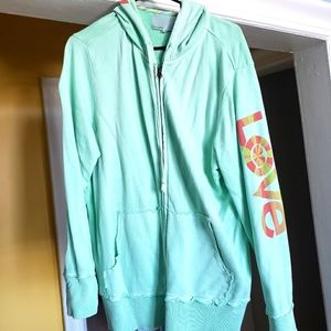 🥳3/$16🥳-LOVE Mint (Old Navy) Hoodie Sweater